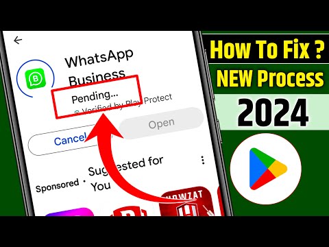 Play Store Pending Problem Solved | Fix Playstore Download Pending Problem | Playstore cant download