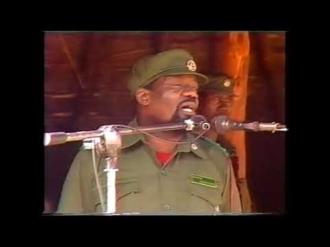 The BEST speech by Dr. Jonas Malheiro Savimbi at a rally in Jamba |GIKI|