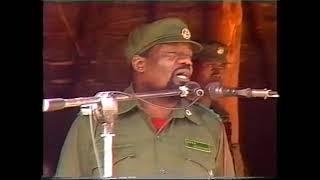 O MELHOR discurso do Dr. Jonas Malheiro Savimbi num comício na Jamba |SANGIKI|