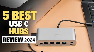 Top 5 USB-C Hubs of 2024! Streamline Your Connectivity