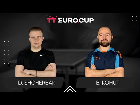 16:30 Denys Shcherbak - Bohdan Kohut 14.03.2025 TT Euro.Cup Ukraine Elite. TABLE 3