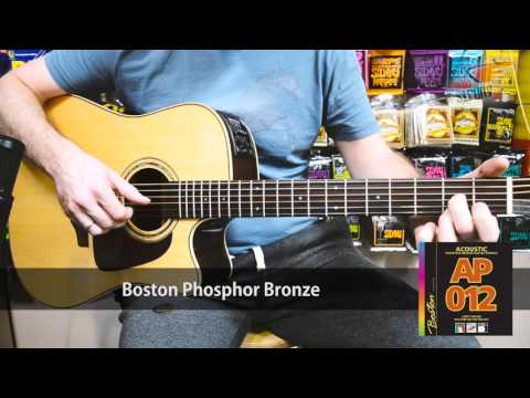 Test porównawczy strun Framus, D'Addario oraz Boston
