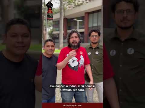 Professor Osvaldo de Santa Luzia vota 21!