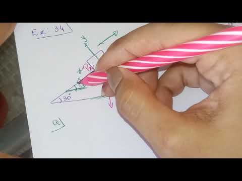 Exercício resolvido   Plano inclinado