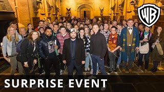 Fantastic Beasts and Where to Find Them - Surprise Event - Warner Bros. UK