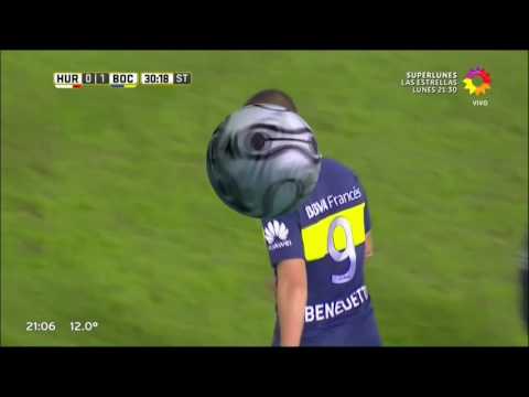 Gol de Benedetto (0-1) / Huracán 1-1 Boca Juniors - Fecha 26 Torneo Argentino 2016/17
