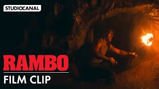 RAMBO: FIRST BLOOD - Cave Clip - Starring Sylvester Stallone