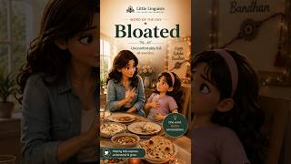 BLOATED Meaning for Kids | Learn Everyday English Vocabulary