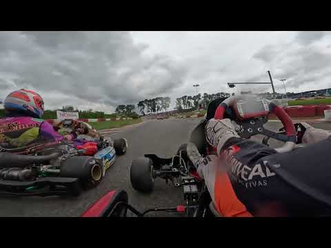 KART - Piloto Leonardo Reis categoria KZ (Shifter) 1ª Etapa Copa SP KGV 2023 de P18 para VITÓRIA.