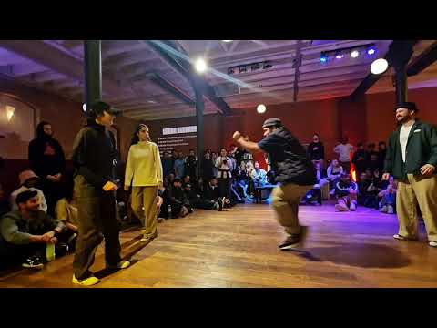 ChiChi & Donya vs Oldman Mike & JonnyLoco - Urban Squares - Hip Hop & Popping Team-Up QUARTER FINAL
