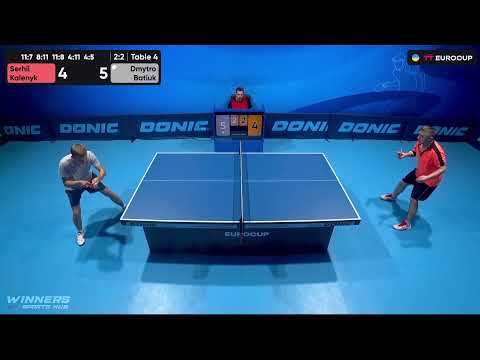 18:25 Serhii Kalenyk - Dmytro Batiuk 15.08.2023 TT Euro.Cup Ukraine Master. TABLE 4