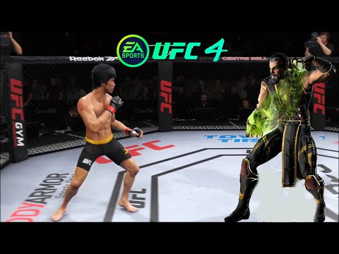 UFC4 Bruce Lee vs Shang Tsung (Mortal kombat)EA Sports UFC 4
