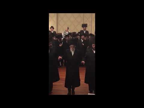 Seret Viznitz Rebbe Attending A Wedding Of One Of His Chassidim In America - 5779