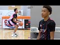 #1 PG in 8th Grade Pulls Up From Half-Court?! Marcus Johnson T3TV Combine Highlights!