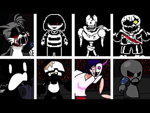 Triple Trouble V7 but everytime it is the Opponent's turn the mod changes - Friday Night Funkin'