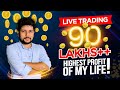 Live Trading 90 Lakhs ++ Profits | Options Trading | Baap of Chart | Md Nasir