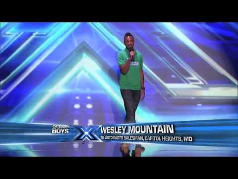 Wesley Mountain - Wanted (The X-Factor USA 2013) [Audition]