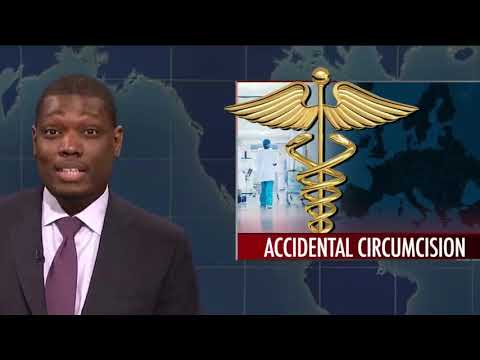 Michael Che makes a joke about Europeans on Saturday Night Live