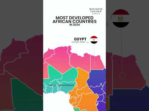 Top 10 most developed African countries in 2024