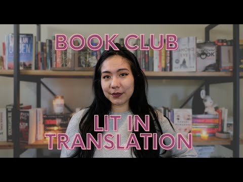 Lit In translation Book Club | Reading Translated Literature | New Book Club