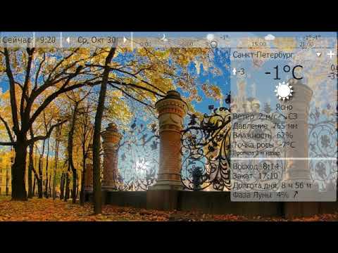 Погода. Санкт-Петербург. 28 - 31 октября 19 г.