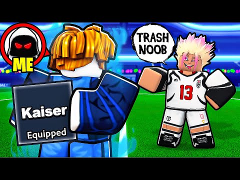 Pretending To Be A NOOB With The RAREST SKILLS in Blue Lock Rivals..