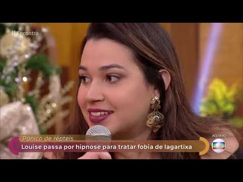 Encontro com Fátima Bernardes 11/12/2018 - O uso da hipnose no tratamento fobias