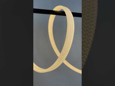 Гнучкий плоский LED неон 38х10 мм у тканинному обплетенні