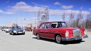 preview picture of video 'Old cars parade 2014, Oulu'