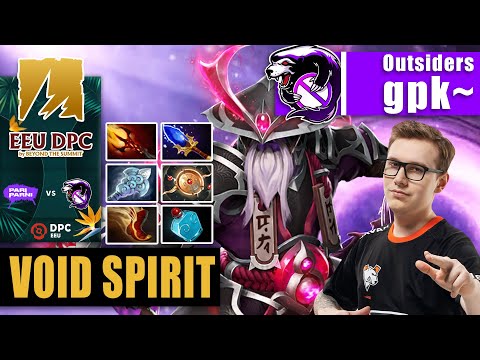 PARI PARNI vs OUTSIDERS | GPK~ VOID SPIRIT 19 MINS SCEPTER | DPC 2022 EEU TOUR 3 SUMMER Highlights