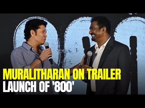 Cricket Legend Muttiah Muralitharan Shares Message For Fans On Trailer Launch Of '800'