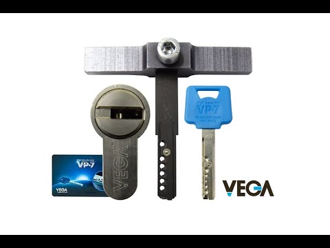 Presentation of Lockpick for Vega VP-7 impression with foil