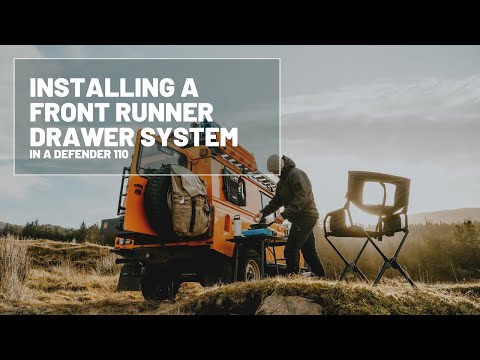Front Runner Drawer System Installation - Land Rover Defender 110 How-to fit at home!