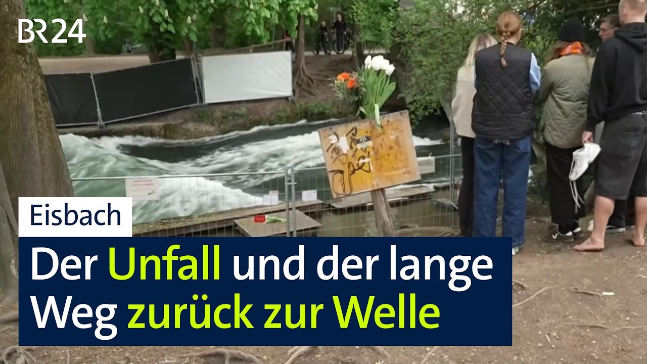 München: Erster Jahrestag des tödlichen Unfalls am Eisbach | Abendschau | BR24