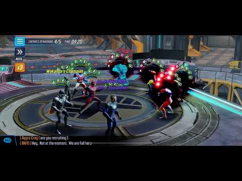 MSF. War practice Illuminati vs Alpha Flight