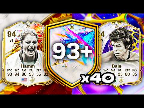 40x 93+ ICON SWAPS PICKS & PACKS! 🤯 FC 26 Ultimate Team