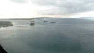 preview picture of video 'Caticlan airport Boracay　Landing  Philippine'