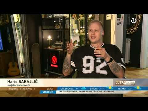 Gost Jutra za sve bio je Haris Sarajlić, majstor za tetovaže