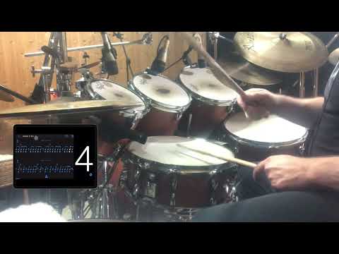 Polyrhythmic Groove: 5 Over 7 With Ostinato And Kick Variations