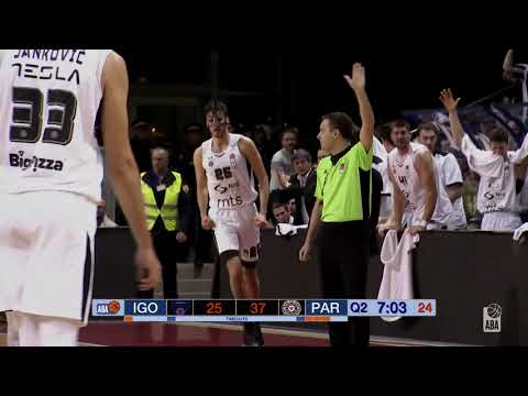 ABA Liga 2018/19 highlights, Round 10: Igokea - Partizan NIS (8.12.2018)