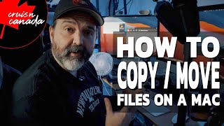 How to Move and or Copy files on a Mac