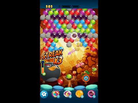 Angry Birds POP Bubble Shooter - Level 128 Gameplay Android walkthrough