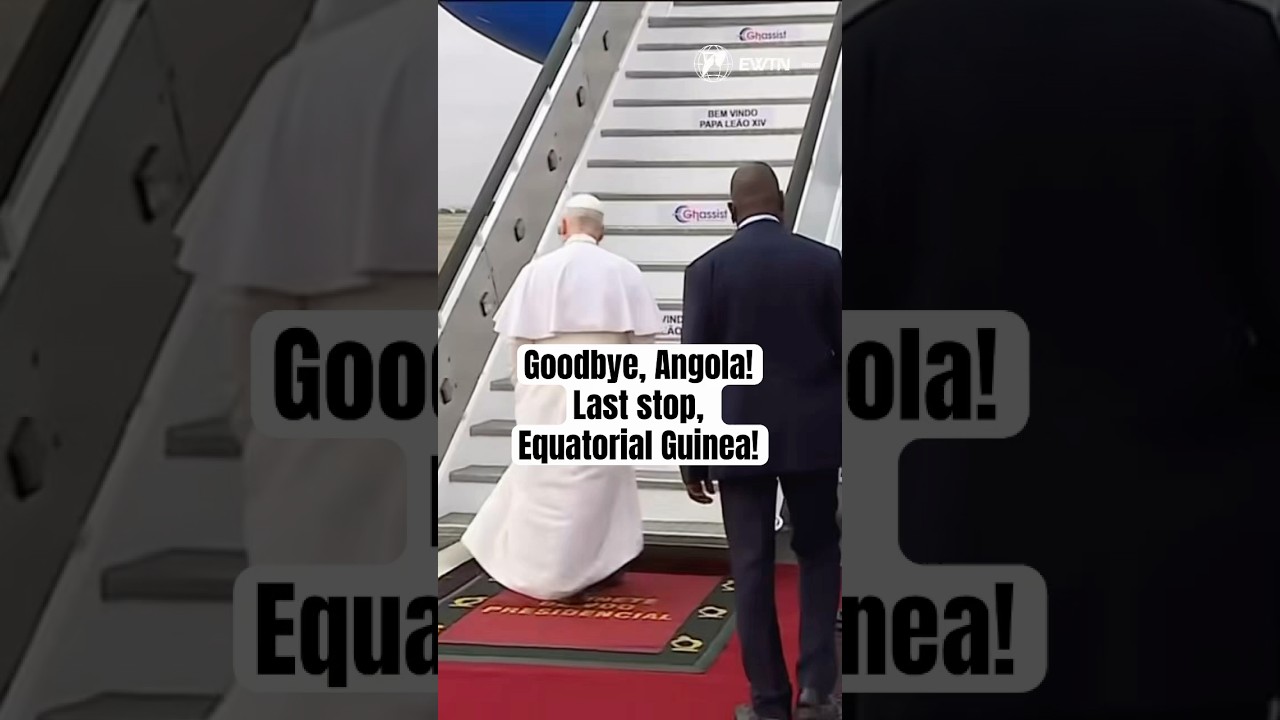 Pope Leo departs Angola for the last leg of his Apostolic trip in Africa: Equatorial Guinea
