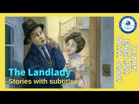 Learn English Through Story ★ Subtitles: The Landlady. #learnenglishthroughstory #audio