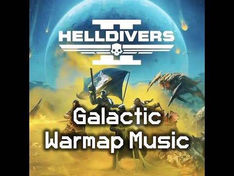 Galactic Warmap Music A | Galactic War Map Table | Mission Select Theme | Helldivers 2 OST