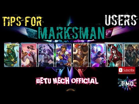 LEARN HOW TO MAINTAIN THE POSITION OF MARKSMAN IN TEAM FIGHT | MOBILE LEGEND