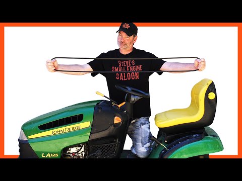 STOP Your Mower BELT From Coming Off (HERE'S HOW)