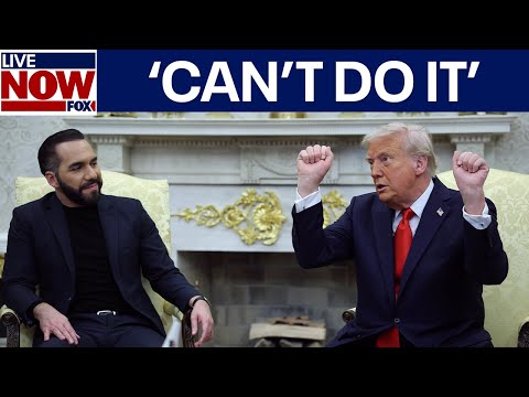 Video | President Trump &amp; El Salvador's president on deported man | LiveNOW from FOX