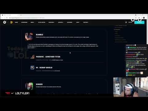 Tyler1 reacts to 11.18 patch notes