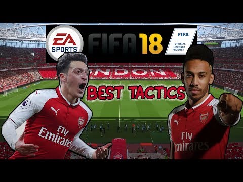 Fifa 18 best custom tactics for Arsenal